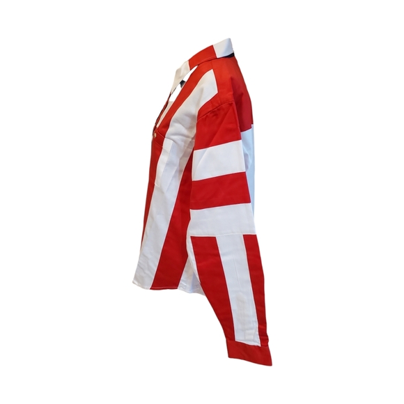 Scully American Flag Shirt New With Tags Red, White, and Blue. Size XXL - Picture 4 of 8